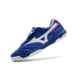 Mizuno Morelia Sala Classic Blue White and Red Turf TF Football Boot