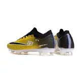 Nike Zoom Mercurial Vapor 15 Elite Yellow and Black Firm Ground FG Kids Football Boot