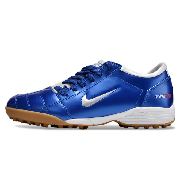 Nike Total 90 III Turf TF Blue and White Football Boot