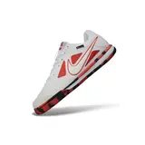 Nike SB Gato X Supreme White and Red Indoor IC Football Boot - White/Red/Black