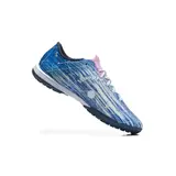 Nike Air Zoom Mercurial Superfly 11 Elite Blue and White Turf TF Kids Football Boot - Navy/White
