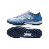 Nike Air Zoom Mercurial Superfly 11 Elite Blue and White Turf TF Kids Football Boot - Navy/White