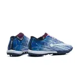 Nike Air Zoom Mercurial Superfly 11 Elite Blue and White Turf TF Kids Football Boot - Navy/White