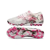 Puma Future 8 Elite White and Pink Multi Ground MG Football Boot