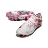 Puma Future 8 Elite White and Pink Multi Ground MG Football Boot