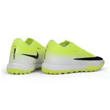 Nike Air Zoom Mercurial Vapor 17 Elite White and Fluorescent Green Turf TF Football Boot