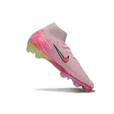 Nike Air Zoom Mercurial Superfly 10 Elite Pink and Light Green Firm Ground FG Football Boot
