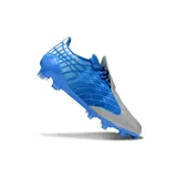 Adidas F50 Spider Blue and Silver Firm Ground FG Football Boot