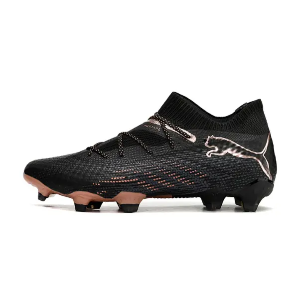 Puma Future 7 Eclipse Pack Black and Gray Firm Ground FG Football Boot