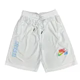 Nike White Shorts - Color Print