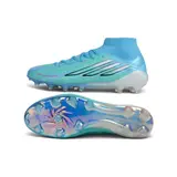 Adidas F50 Hyperfast Elite Mid Cut Light Blue Firm Ground FG Football Boot