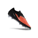 Nike Phantom 6 Elite Black and Orange Firm Ground FG Football Boot - Orange/White Swoosh