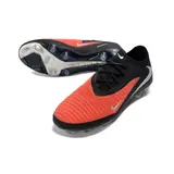 Nike Phantom 6 Elite Black and Orange Firm Ground FG Football Boot - Orange/White Swoosh