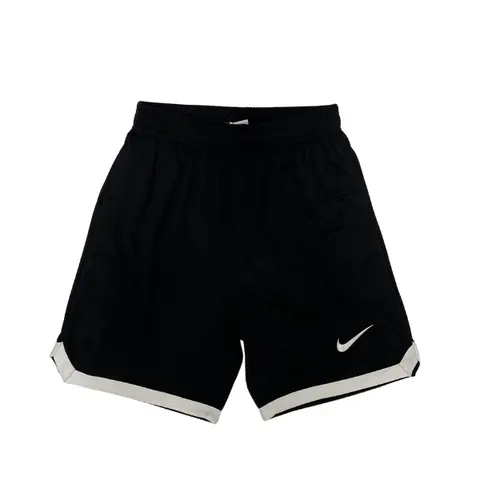 Nike Black and White Shorts - White Hem