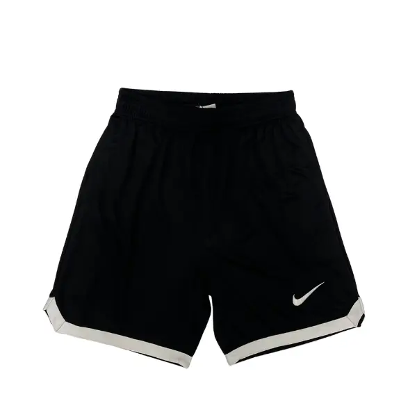 Nike Black and White Shorts - White Hem