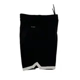 Nike Black and White Shorts - White Hem