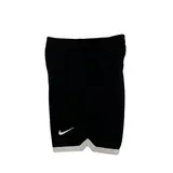 Nike Black and White Shorts - White Hem