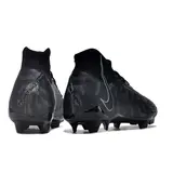 Nike Phantom Luna Black and Gray Firm Ground FG Football Boot
