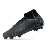 Nike Phantom Luna Black and Gray Firm Ground FG Football Boot