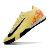 Nike Mercurial Vapor 16 Elite Mbappe Pack Grey and Yellow Indoor IC Football Boot