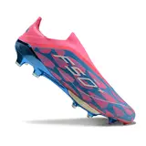Adidas F50+ Elite Laceless Green and Black Firm Ground FG Football Boot - Pink/Blue