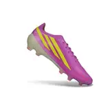 Adidas F50 Hyperfast Elite Pink and Yellow Firm Ground FG Football Boot