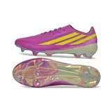 Adidas F50 Hyperfast Elite Pink and Yellow Firm Ground FG Football Boot