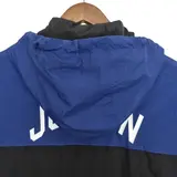 Jordan Black and Blue Windbreaker Jacket