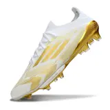 Adidas F50+ Elite White and Gold Firm Ground FG Football Boot