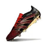 Adidas Predator 25 Elite Black and Red Firm Ground FG Football Boot