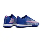 Nike Air Zoom Mercurial Superfly 11 Elite Dark Blue and White Turf TF Kids Football Boot - Blue Sole