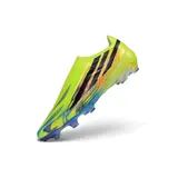 Adidas F50 Hyperfast Laceless Elite Light Green Firm Ground FG Football Boot - Neon Yellow