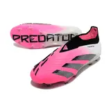 Adidas Predator 30 Elite Laceless Pink and White Firm Ground FG Football Boot