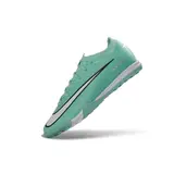 Nike Zoom Mercurial Vapor 16 Elite Green and White Turf TF Football Boot
