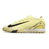 Nike Zoom Mercurial Vapor 16 Elite Yellow and Black Turf TF Football Boot - Pale Yellow