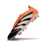 Adidas Predator 25 Elite Black and Orange Firm Ground FG Football Boot
