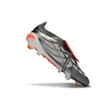 Adidas Predator 26 Elite Tongue Gray, Orange and White Firm Ground FG Football Boot