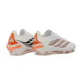 Adidas Predator 26 Elite White, Black and Orange Firm Ground FG Football Boot