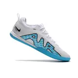 Nike Vapor 15 Pro Zoom White and Blue Indoor IC Football Boot
