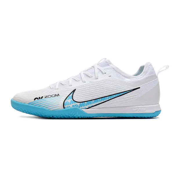 Nike Vapor 15 Pro Zoom White and Blue Indoor IC Football Boot