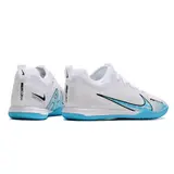 Nike Vapor 15 Pro Zoom White and Blue Indoor IC Football Boot
