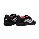 Adidas Predator 26 League Tongue Black and Red Turf TF Football Boot - Black/White