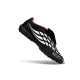 Adidas Predator 26 League Tongue Black and Red Turf TF Football Boot - Black/White