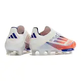 Adidas F50+ Elite Laceless Black and Yellow Firm Ground FG Football Boot - White/Orange