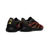 Adidas Predator 25 Elite Black and Red Turf TF Football Boot