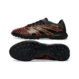 Adidas Predator 25 Elite Black and Red Turf TF Football Boot