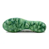 Puma Ultra 5 Carbon White and Green Multi Ground MG Football Boot