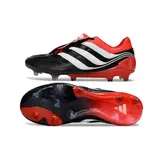 Adidas Predator Precision.1 Black and Red Firm Ground FG Football Boot