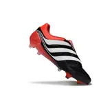 Adidas Predator Precision.1 Black and Red Firm Ground FG Football Boot