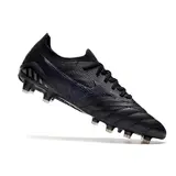 Mizuno Morelia Neo III Elite Black and Navy Firm Ground FG Football Boot
